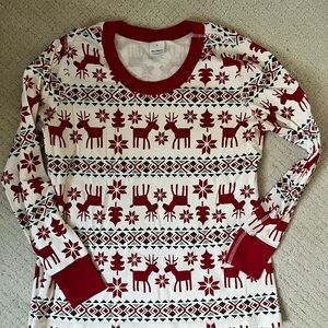 Hanna Andersson Christmas holiday top XL